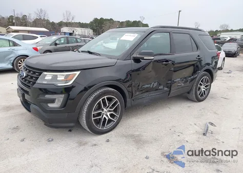 2017 Ford Explorer Sport из США, поврежденный, VIN 1FM5K8GT3HGD20961